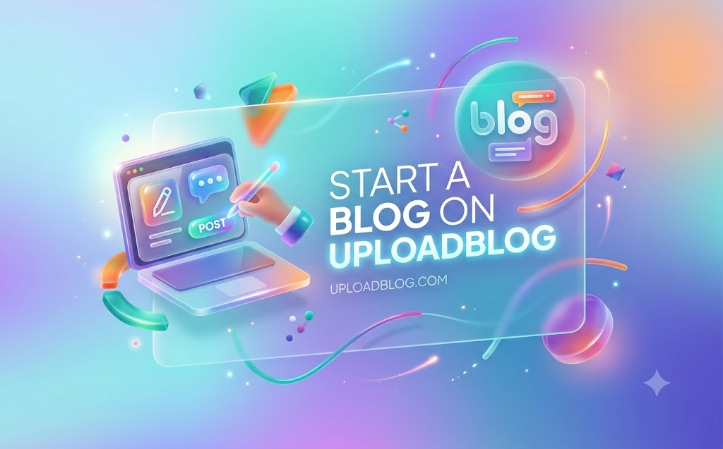 start a blog on uploadblog